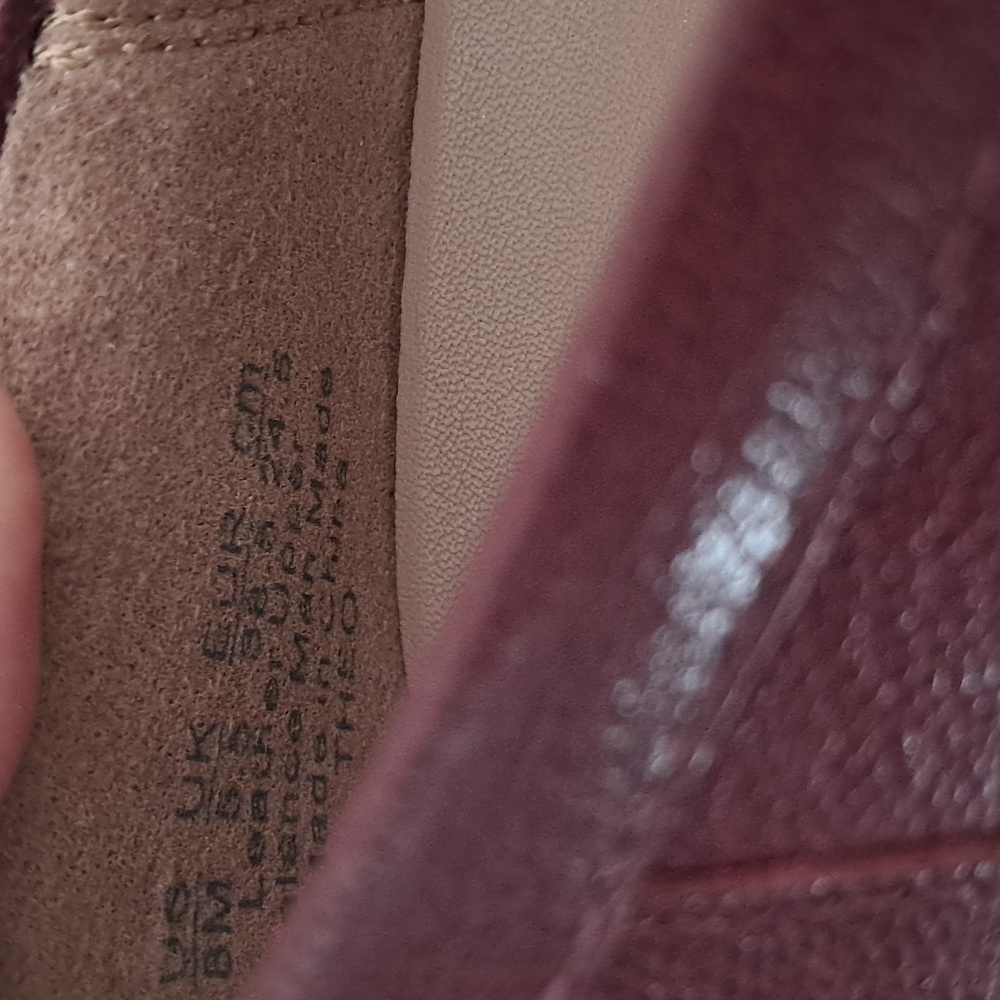 Naturalizer‎ Theo Loafer. Womans Size 8. Cranberry. - Picture 8 of 13